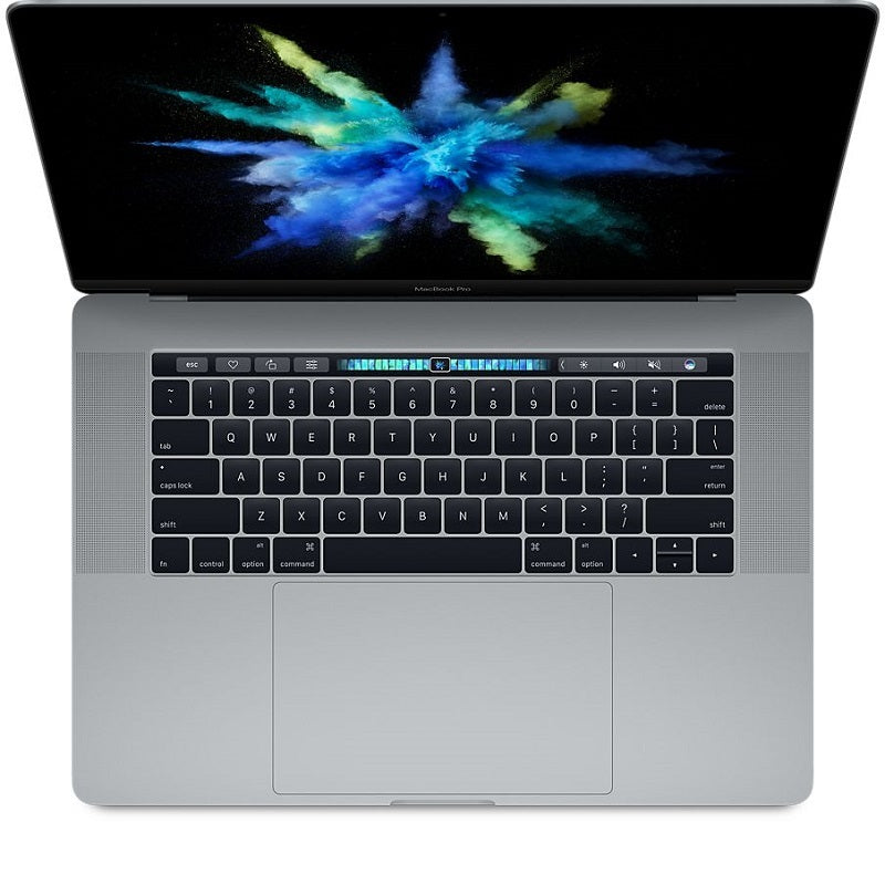 Apple MacBook Pro 15-Inch Mid 2017 A1707 i7 16GB 256GB SSD Touch Bar 4 Thunder Bolt Ports Silver