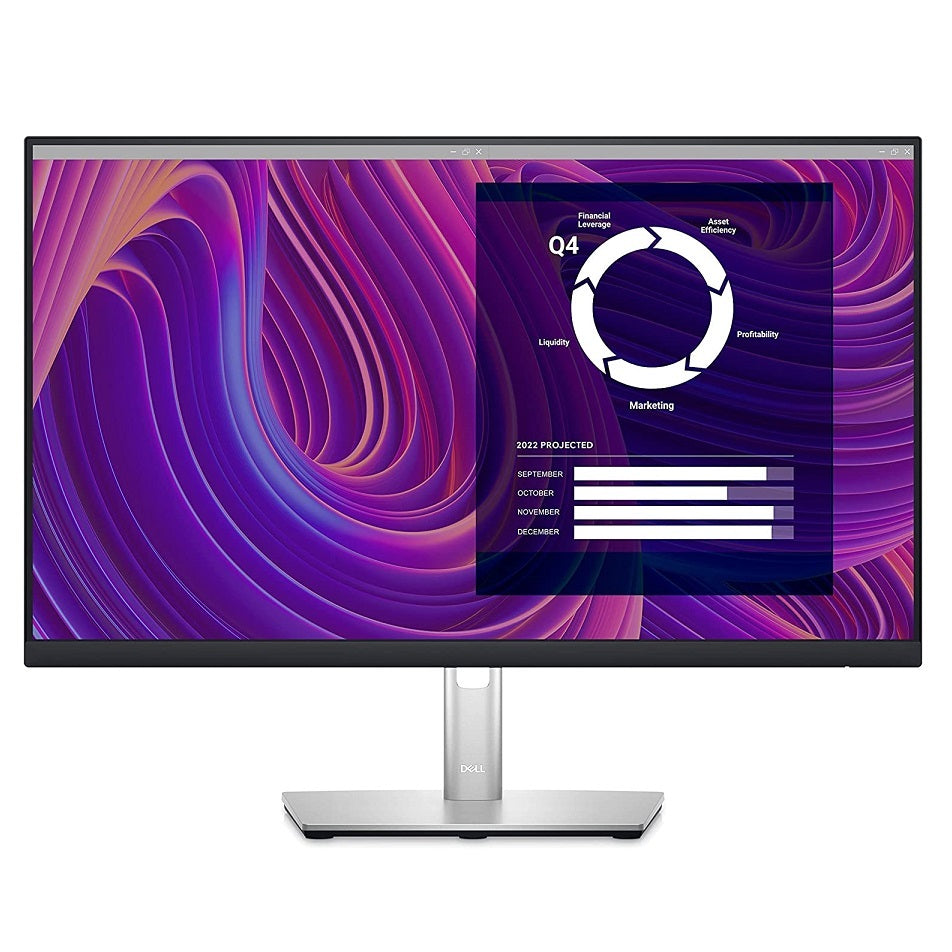 Dell 24 Monitor - P2423D QHD IPS WLED edgelight backlight 16.7 million colours 99% sRGB