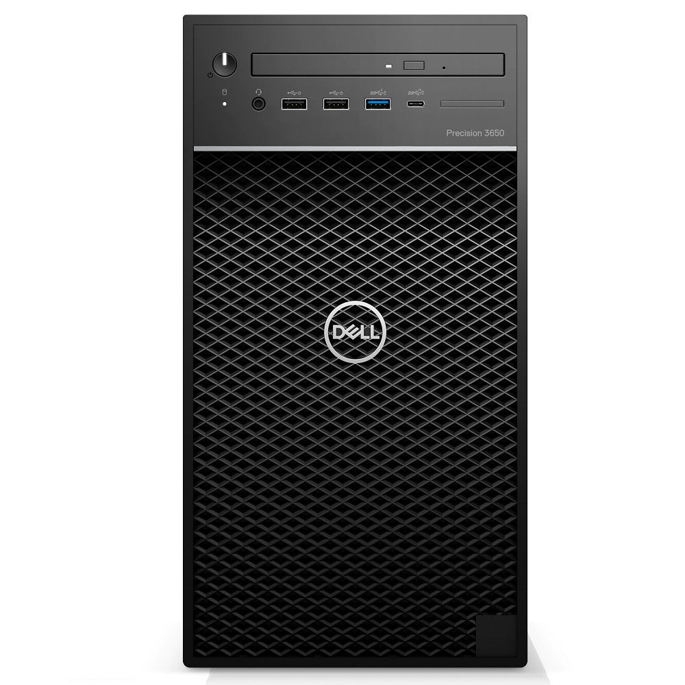 Brand New Dell Precision 3650 Tower Xeon W-1250 Up to 4.7Ghz 6 Core 16GB DDR4 512GB NVMe Quadro P2200 5GB W10 Pro - 1 Year Pro Support