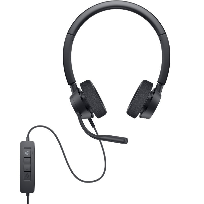 Dell Pro Stereo Headset - WH3022 Sound Guard Technology USB Type