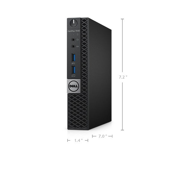 Dell OptiPlex 7040 Micro PC i5 6500T 8GB 256GB SSD W10 Pro