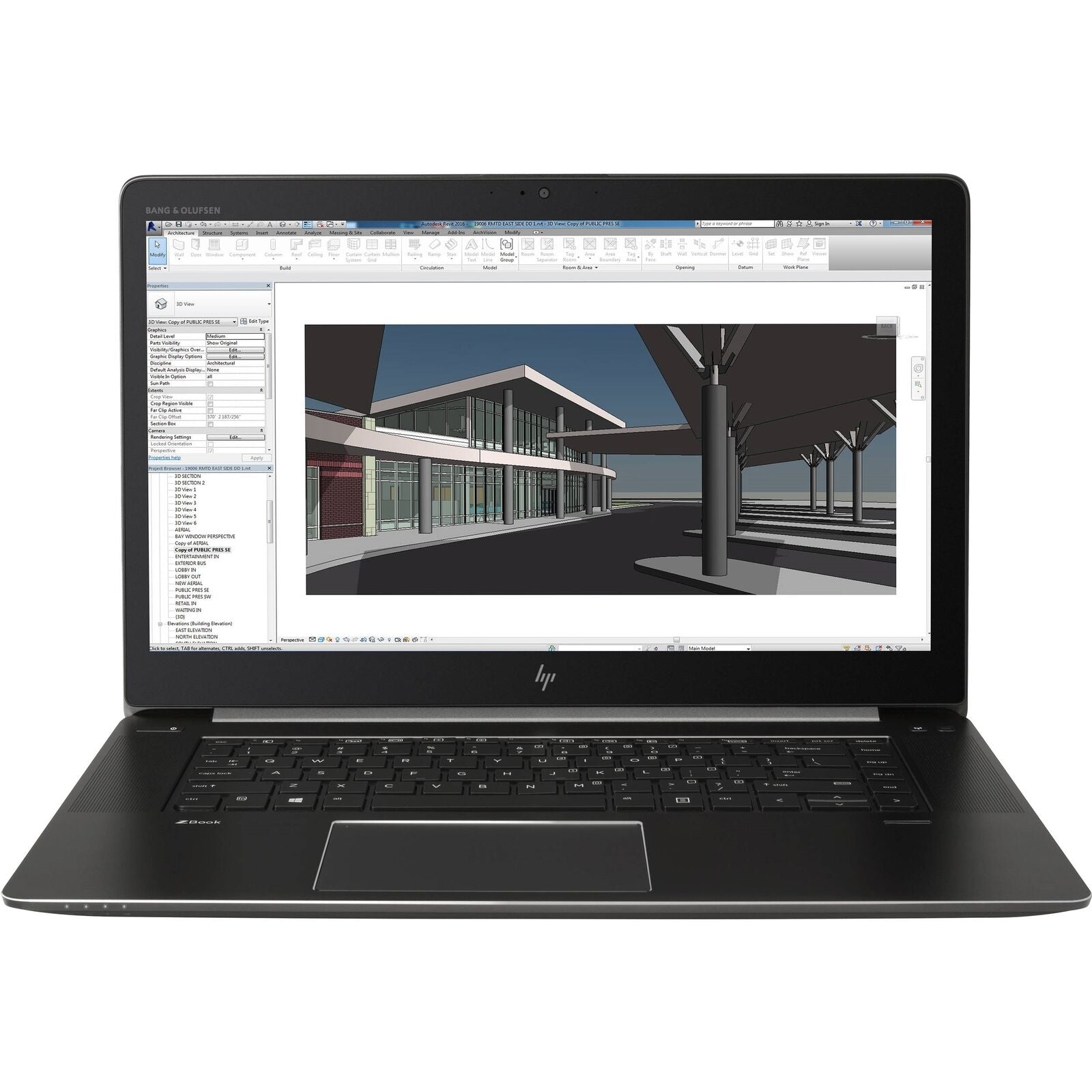 HP ZBook Studio G4 Mobile Workstation PC i7 7820HQ Up to 3.9Ghz 32GB DDR4 512GB Quadro M1200 4GB 15.6″UHD W11 Pro