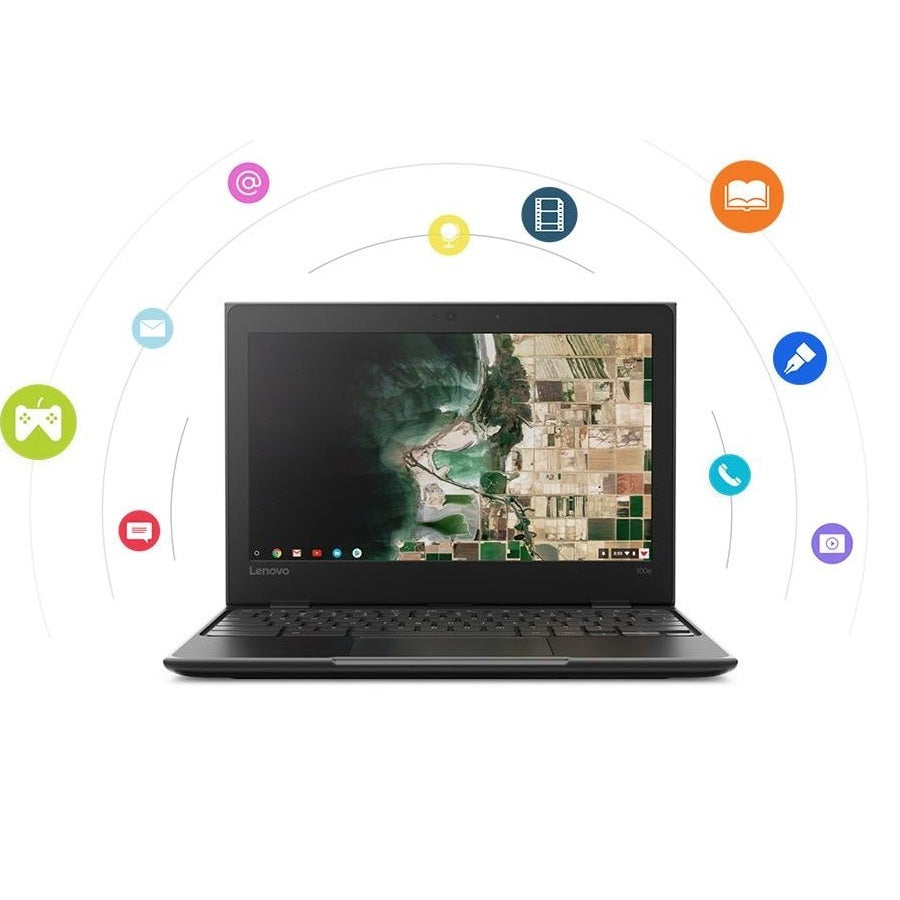 New LENOVO 100E CHROMEBOOK G2 N4020 Up to 2.8Ghz 11.6